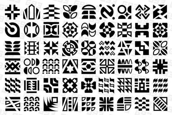 Download Abstract Geometric Design Elements - Geometric Collection