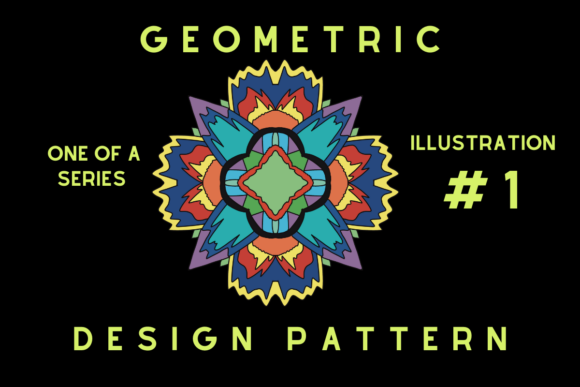 Download Geometric Design Pattern 1 Graphic - Geometric Collection