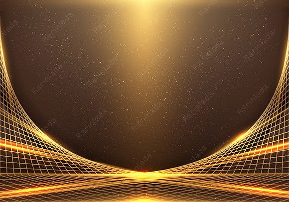 Download Golden Lines Grid Luxury Background - Golden Collection
