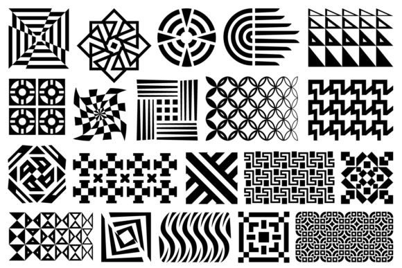 Download Abstract Geometric Design Elements - Geometric Collection