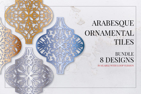 Download Arabesque Christmas Ornamental Tiles - Ornamental Collection