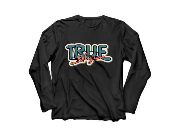 Download True Religion Typography T-Shirt Design - Religion Collection