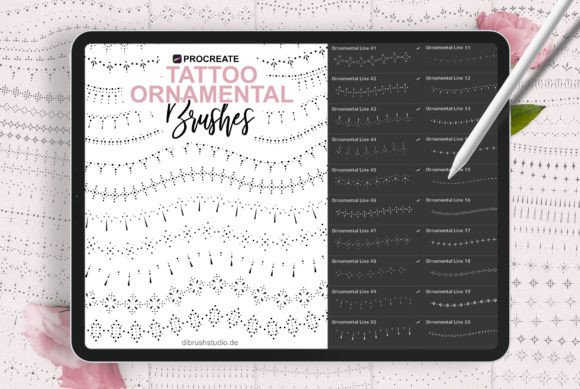 Download Procreate - Ornamental Tattoo Brushes - Ornamental Collection