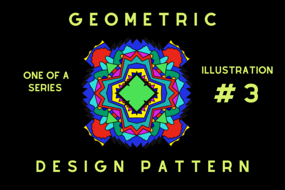 Download Geometric Design Pattern 3 Graphic - Geometric Collection