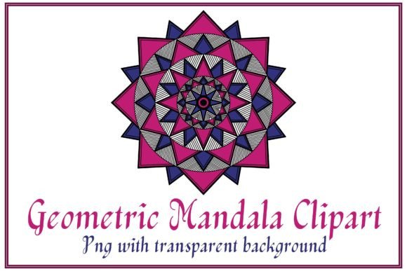 Download Geometric Mandala PNG Clipart - Geometric Collection